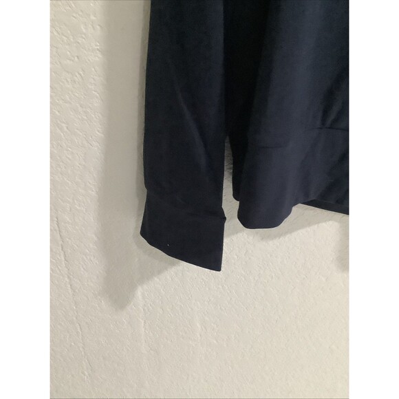 Cozy Earth Premium Bamboo Navy Blue Pullover Shirt Women's Medium NWOT - Picture 5 of 7